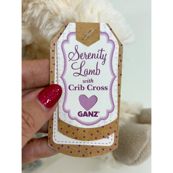 Ganz Serenity Lamb Praying Plush Toy Stuffed Animal Baby Boy Religious 12.5" - Picture 7 of 17